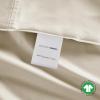 Madison Park Organic Cotton Sheet Soft & Breathable 300TC Cotton Sheets, Elastic Deep Pocket Sheet Set Fits Up to 18″ Mattress, All Seasons, Lightweight, 100% Cotton Bed Sheets, Queen Taupe 4 Piece(Taupe)