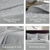 Madison Park Quebec Queen Size Quilt Bedding Set – Ivory , Damask – 3 Piece Bedding Quilt Coverlets – Ultra Soft Microfiber Bed Quilts Quilted Coverlet(Grey)