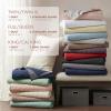 Madison Park Quebec Quilt Set – Luxurious Damask Stitching Design, Cotton Filled Lightweight Coverlet Bedspread Bedding, Shams, Full/Queen(90″x90″), Cream 3 Piece(Clay Red)