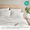 Madison Park Queen Bedspread Oversized Chenille Floral Bespread with Fringes, Bedding Set Cozy Quilt, All Season Lightweight Soft Bedspread, Willow, Queen Sage 3 Piece(White)