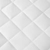Madison Park Queen Mattress Protector Pad Waterproof Bed Cover, Breathable 300TC Sateen Cotton, Diamond Quilted Topper, Quiet Nights, Fitted Pocket Fits Up to 18 Inch, Machine Washable, White(California King)
