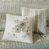 Madison Park Queen Quilt Set Cotton Coverlet Set with Cotton Filling for Queen Size Bed, All Season, Lightweight Queen Cotton Quilt Include Shams, & Décor Pillows, Dawn, Full/Queen Sage Green 6 Piece(Green)