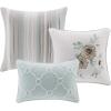 Madison Park Queen Quilt Set Cotton Coverlet Set with Cotton Filling for Queen Size Bed, All Season, Lightweight Queen Cotton Quilt Include Shams, & Décor Pillows, Dawn, Full/Queen Sage Green 6 Piece(Green)
