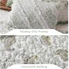 Madison Park Queen Quilt Set Cotton Coverlet Set with Cotton Filling for Queen Size Bed, All Season, Lightweight Queen Cotton Quilt Include Shams, & Décor Pillows, Dawn, Full/Queen Sage Green 6 Piece(Sage Green)