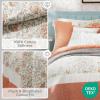 Madison Park Queen Quilt Set Cotton Coverlet Set with Cotton Filling for Queen Size Bed, All Season, Lightweight Queen Cotton Quilt Include Shams, & Décor Pillows, Dawn, Full/Queen Sage Green 6 Piece(Coral)