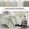 Madison Park Queen Quilt Set Cotton Coverlet Set with Cotton Filling for Queen Size Bed, All Season, Lightweight Queen Cotton Quilt Include Shams, & Décor Pillows, Dawn, Full/Queen Sage Green 6 Piece(Green)