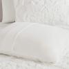 Madison Park Tufted Chenille Cotton Comforter, All Season Bedding Set, Matching Shams, Viola, Damask Off White King/Cal King(104″x92″) 3 Piece(Damask White)