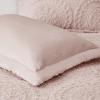 Madison Park Ultra Soft Luxury Premium Plush Comforter Mini Modern All Season Down Alternative Bedding Set with Matching Sham, King, Ivory(Blush)