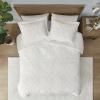 Madison Park Ultra Soft Luxury Premium Plush Comforter Mini Modern All Season Down Alternative Bedding Set with Matching Sham, King, Ivory(Ivory)