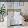 Madison Park Ultra Soft Luxury Premium Plush Comforter Mini Modern All Season Down Alternative Bedding Set with Matching Sham, King, Ivory(Ivory)