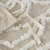 Madison Park Violette 100% Chenille Cotton Tufted Duvet – Boho Medallion Design, Modern Luxe All Season Comforter Cover Bed Set with Matching Shams, Full/Queen(90″x90″), Ivory/Taupe 3 Piece(Laetitia Taupe)