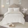 Madison Park Violette 100% Chenille Cotton Tufted Duvet – Boho Medallion Design, Modern Luxe All Season Comforter Cover Bed Set with Matching Shams, Full/Queen(90″x90″), Ivory/Taupe 3 Piece(Laetitia Off White)