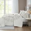 Madison Park Violette 100% Chenille Cotton Tufted Duvet – Boho Medallion Design, Modern Luxe All Season Comforter Cover Bed Set with Matching Shams, Full/Queen(90″x90″), Ivory/Taupe 3 Piece(Violette Ivory/Taupe)