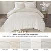 Madison Park Violette 100% Chenille Cotton Tufted Duvet – Boho Medallion Design, Modern Luxe All Season Comforter Cover Bed Set with Matching Shams, Full/Queen(90″x90″), Ivory/Taupe 3 Piece(Laetitia Off White)