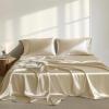Madison Park Essentials Queen Free Luxurious 6 Piece Sheet Set MPE20-769(Champagne)