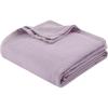 Madison Park Liquid Cotton Luxury Blanket Premium Soft Cozy 100% Ring Spun Cotton For Bed , Couch or Sofa, King, Sea Foam(Lilac)