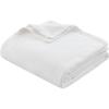 Madison Park Liquid Cotton Luxury Blanket Premium Soft Cozy 100% Ring Spun Cotton For Bed , Couch or Sofa, King, Sea Foam(White)