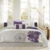 Floral Grey/Purple