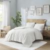 Madison Park Ultra Soft Luxury Premium Plush Comforter Mini Modern All Season Down Alternative Bedding Set with Matching Sham, King, Ivory(Ivory)
