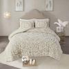 Madison Park Violette 100% Chenille Cotton Tufted Duvet – Boho Medallion Design, Modern Luxe All Season Comforter Cover Bed Set with Matching Shams, Full/Queen(90″x90″), Ivory/Taupe 3 Piece(Laetitia Taupe)