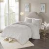 Madison Park Violette 100% Chenille Cotton Tufted Duvet – Boho Medallion Design, Modern Luxe All Season Comforter Cover Bed Set with Matching Shams, Full/Queen(90″x90″), Ivory/Taupe 3 Piece(Laetitia Grey)