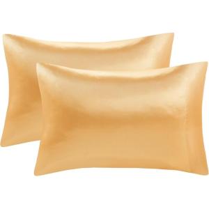 Madison Park Essentials Queen Free Luxurious 6 Piece Sheet Set MPE20-769(Gold)
