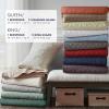 Madison Park Quebec Split Corner Quilted Bedspread Classic Traditional Design All Season, Lightweight, Bedding Set, Matching Shams, Queen, Damask Quilted Cream 3 Piece(Navy)
