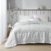 Madison Park Cambria Down Alternative Blanket, Premium 3M Scotchgard Moisture Wicking Treatment, Lightweight and Soft Bed Cover For Summer with Satin Trim, Oversized King Taupe(Gray)