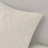 Madison Park Linnette Reversible Quilt Set – All Season Breathable Coverlet, Lightweight Cozy Bedding Layers, Matching Shams, Full/Queen(90″x90″), Geometric Cream 3 Piece(Geometric Cream)