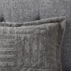Madison Park Arctic Comforter Set Faux Fur Checkboard Textured Design – Down Alternative Ultra Soft, Winter Cozy and Warm Bedding, King/Cal King, Grey(Grey)