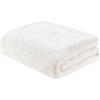 Madison Park Reversible Faux Fur Throw Blanket for Winter, Premium Warm Fuzzy Cover, Luxuriously Soft Velvet Texture Reverse, Cozy for Lounging on Couch, Sofa Ideal for Home Office, 50×60 Grey(Ivory)