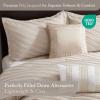 Madison Park King Comforter Set Raised Jacquard Texture Comforters King Size Bed, All Season Down Alternative Bedding King Size Comforter, Decorative Pillows, Matching Shams, Riva, King Beige 5 Piece(Beige)