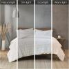 Madison Park Blair Ruched Faux Fur Comforter Set – Luxurious Bed Cover – Modern Down Alternative, All Season Bedding with Matching Shams, King/Cal King Ivory 3 Piece(Ivory)