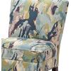 Madison Park Hayden Slipper Accent Chair, 26.5″ W x 30.75″ D x 34″ H, Multi(Multicolor)