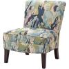 Madison Park Hayden Slipper Accent Chair, 26.5″ W x 30.75″ D x 34″ H, Multi(Multicolor)