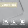 MADISON PARK SIGNATURE MPS10-100 1000TC Cotton Blend Down Alternative Comforter Full/Queen White