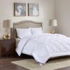 Madison Park 525 Thread Count All Season Cotton Rich Down Alternative Comforter White Full/Queen