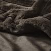 Madison Park Arctic Luxury Ultra Plush Down Alternative Throw 50×60 Geometric Premium Soft Cozy Long Fur Plush For Bed, Couch or Sofa, 50″x60″, Ivory(Chocolate)