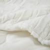 Madison Park Arctic Luxury Ultra Plush Down Alternative Throw 50×60 Geometric Premium Soft Cozy Long Fur Plush For Bed, Couch or Sofa, 50″x60″, Ivory(Ivory)