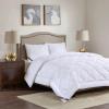 Madison Park 525 Thread Count All Season Cotton Rich Down Alternative Comforter White Full/Queen