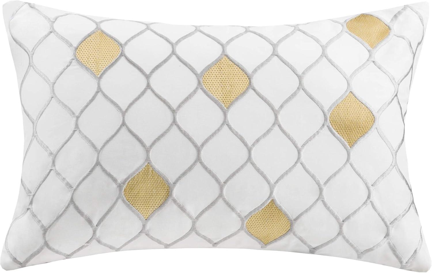 imageMadison Park Essentials Cozy Bed In A Bag Comforter with Complete Cotton Sheet Set Trendy Floral Design All Season Cover Decorative Pillow Full78x86 Leaf Purple 9 PieceAvalon Grey