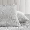 Madison Park 7-Piece Velvet Comforter Set, Jacquard Bedding Sets for All Season, Includes Comforter, Bed Skirt, Pillow Shams and Decorative Pillow, Queen/King/Cal King, Nocturne, Grey | All Season(Grey)