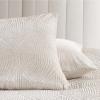 Madison Park 7-Piece Velvet Comforter Set, Jacquard Bedding Sets for All Season, Includes Comforter, Bed Skirt, Pillow Shams and Decorative Pillow, Queen/King/Cal King, Nocturne, Grey | All Season(Champagne)