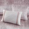 Madison Park King Comforter Set, Luxe Velvet, Satin Binding Comforter for a King-Size Bed, Cozy Velvet Comforters, All Seasons, Lightweight, Down Alternative Bedding, King/Cal King, Blush 5 Piece