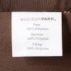 Madison Park Medina Comforter Set-Casual Jacquar Damask Design All Season Cozy Bedding, Matching Bedskirt, Shams, Decorative Pillows, King (104 in x 92 in), Damask Navy 8 Piece(Lincoln Brown)