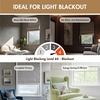 Madison Park Cordless Roman Shades, Room Darkening Window Blind Privacy Window Shades, Thermal Insulated Cordless Window Treatment for Bedroom, Living Room, Quincy, Single Panel 35″ W X 64″ L Linen(Blackout – Linen Slub)