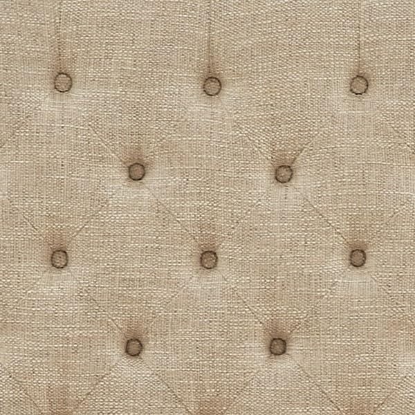 image:imageMadison Park Signature Queen Solid Wood Bed Frame with Upholstered Headboard Wood Slats Support No Box Spring Easy Assembly