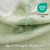 Madison Park Hayden 6 Piece Bath & Hand Towel Set, 550 GSM, Charcoal | Yarn-Dyed Dobby Slub Texture, 100% Combed Cotton, 2 Bath 2 Hand 2 Washcloth, Soft Absorbent Spa Hotel Quality Towels(Sage Green)