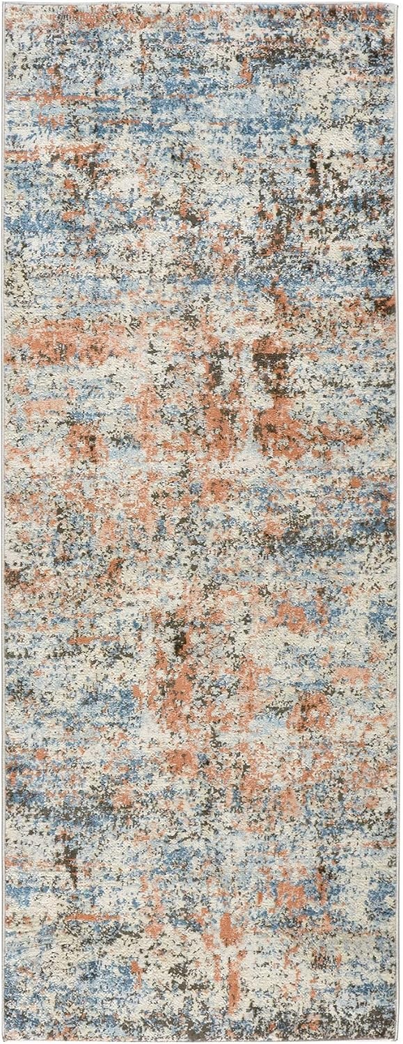 image:imageMadison Park Harley Woven Turkish Area Rugs for Living Room Indoor Dining Accent Modern Home Dcor Ultra Soft Floor Carpets for Dining Room 711W x 10L Abstract BlueCreamNewport Multi