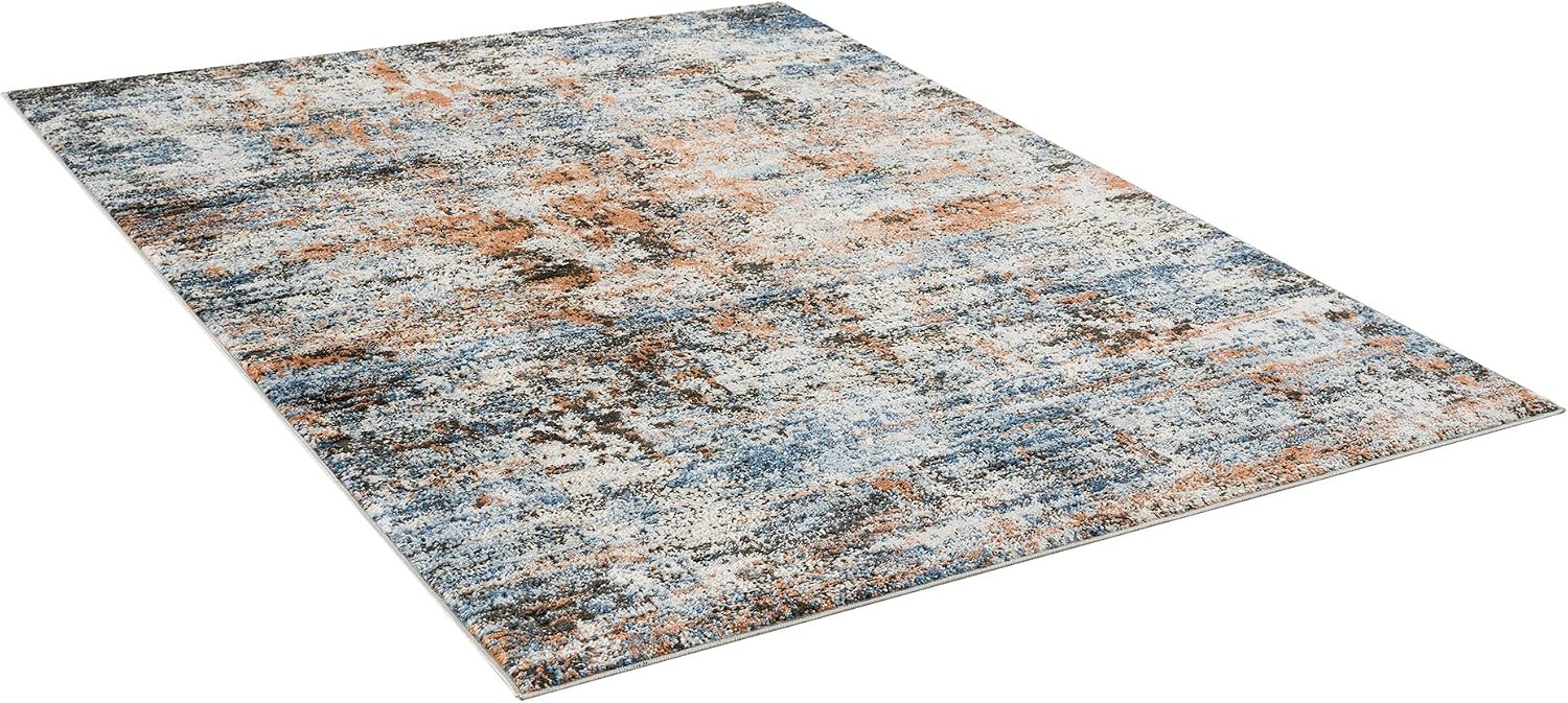 image:imageMadison Park Newport Pegasus Woven Turkish Area Rugs for Living Room Indoor Dining Accent Modern Home Dcor Ultra Soft Floor Carpets for Bedroom 53W x 7L MultiNewport Multi